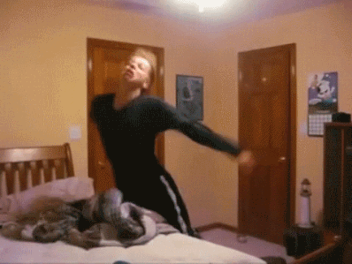 acevalor:  Enjoying my summer by jumping and moshing around in my room to some good