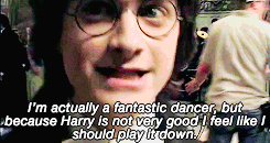 stuckwith-harry:  daniel radcliffe + being