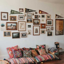 gravity-gravity:  Vintage Bohemian Home in Baltimore via Design*Sponge 