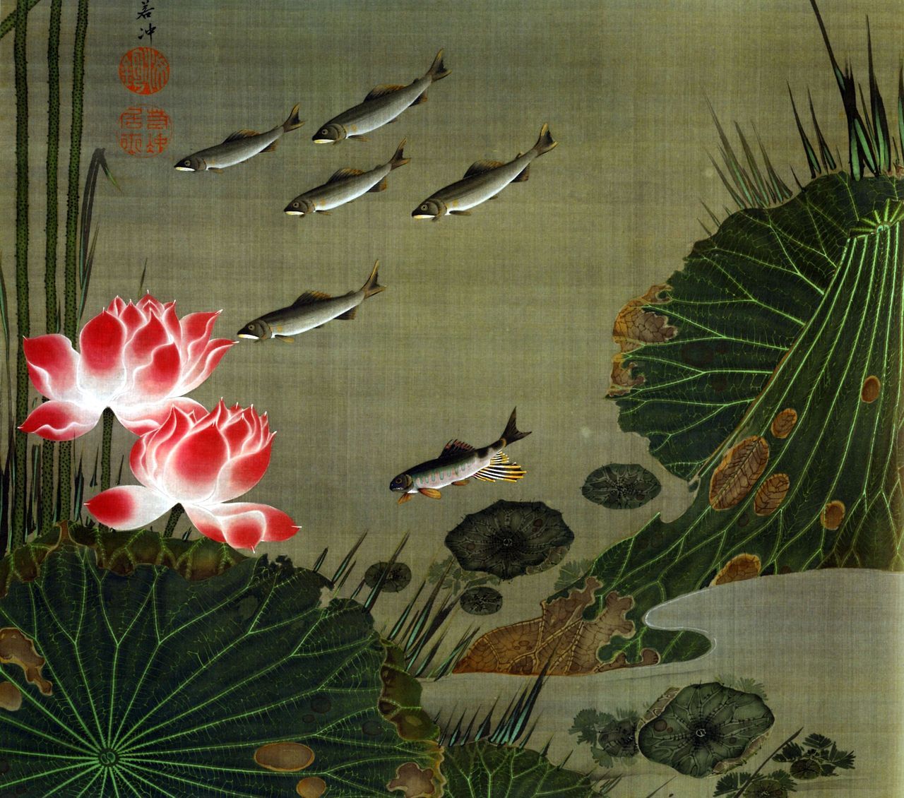 taisummer7:  fujiwara57:               Itō Jakuchū 伊藤若冲 (1716-1800), peintre japonais