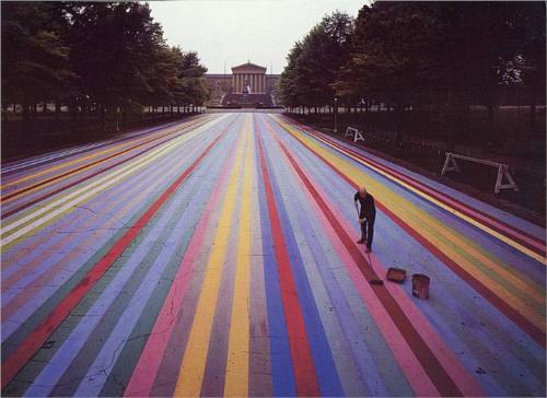 artgods:  Franklin’s Footpath | Gene Davis 