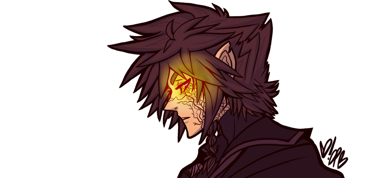destiny-islanders:  Random doodling led to Starscourged!Sora D: I really wanted