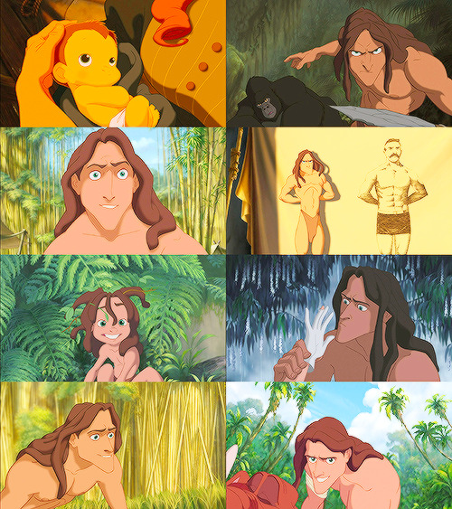 disneyismyescape:Sensational Disney’s ChallengeDay 5: Favourite Hero ↬ Tarzan