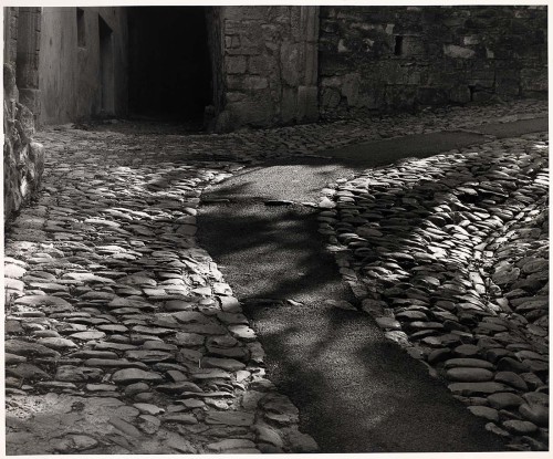 Cobblestones, Vaison la Romaine, Provence, France, 1977Todd Webb
