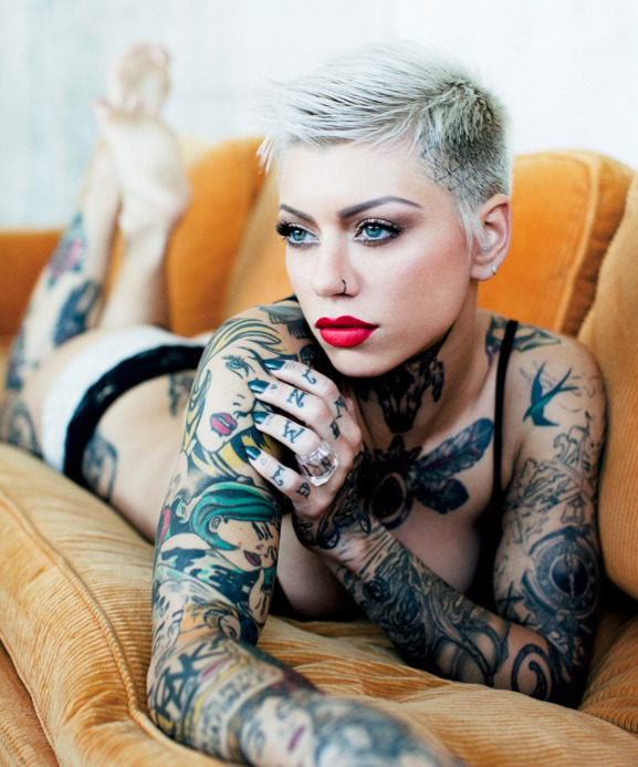 inked-girls-all-day:  Nicolette