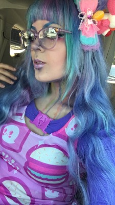 kittensplaypenshop:  happyun-birthday:  My look for Sakura Matsuri yesterday! Also got my @kittensplaypenshop ears in just in time for the event ;3   I’ve never seen galaxy ears suit someone so perfectly &lt;3