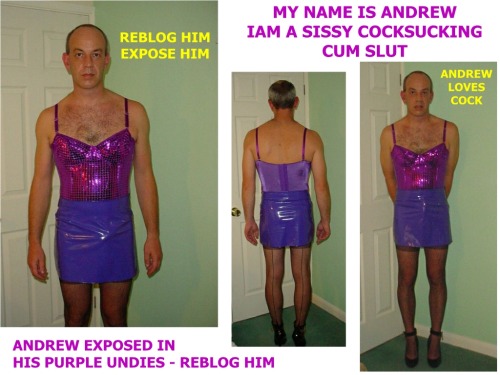 sissyjazmin:Andrew perfectly exposed for reblogs, lets all do so and make the exposure even more