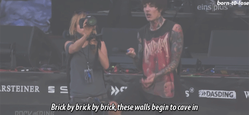lovebeforeturtles:  born-t0-lose:  Bring Me The Horizon - House Of Wolves  And Adam.