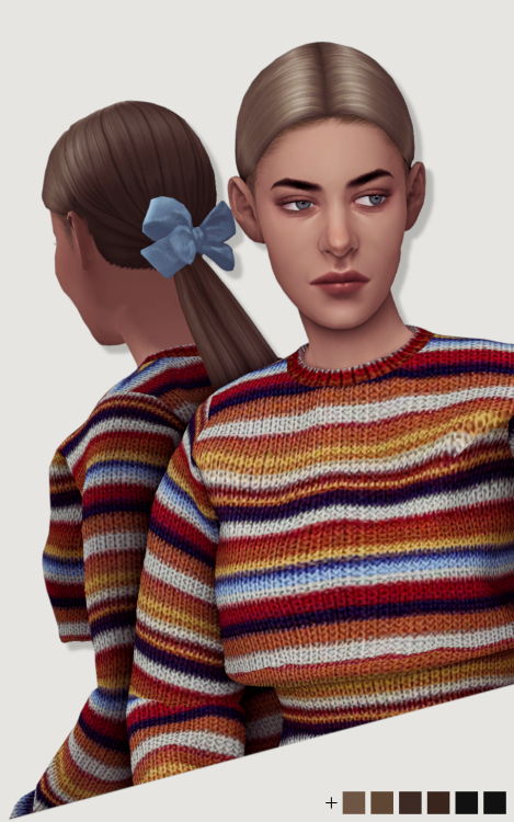 @luutzi | Josipina | female hairEA mesh editthe new Maxis palette (24 swatches)BGChat compatiblepoly