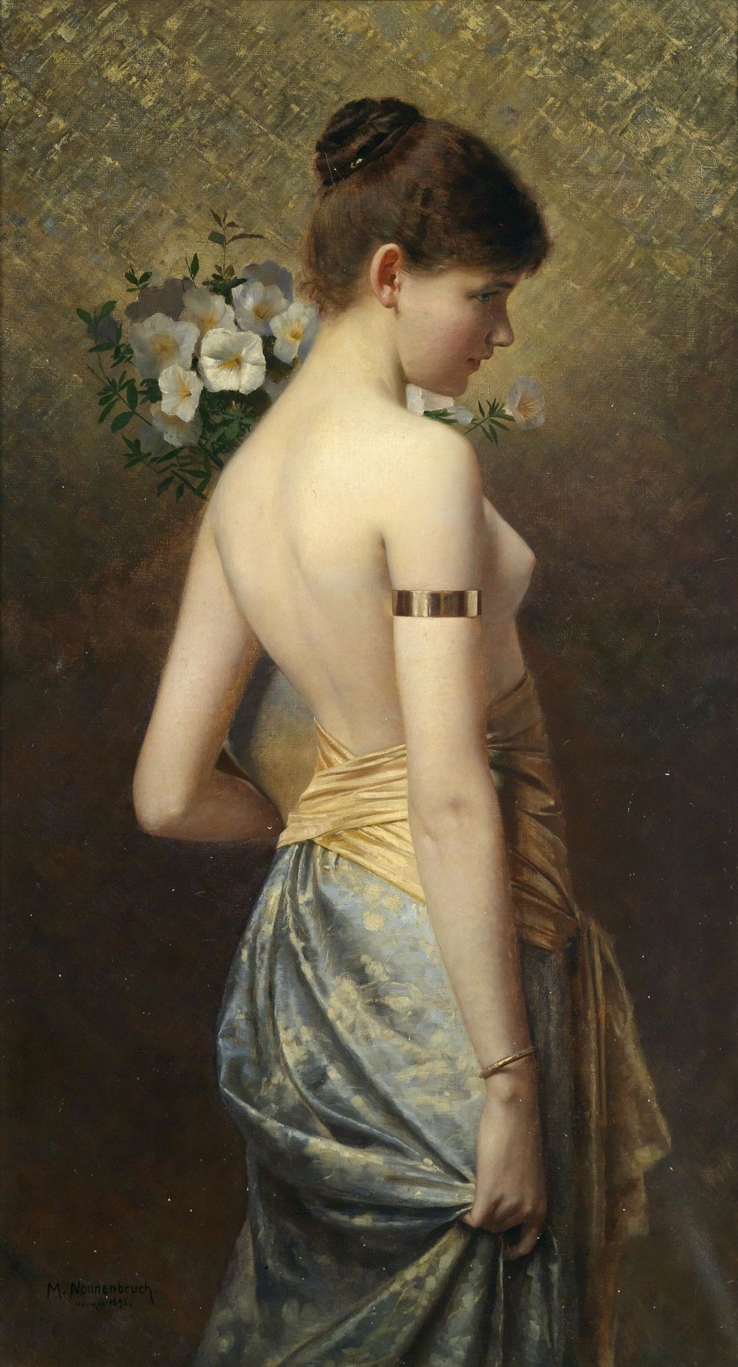 23silence:  Max Nonnenbruch (1857-1922) - Young Beauty 