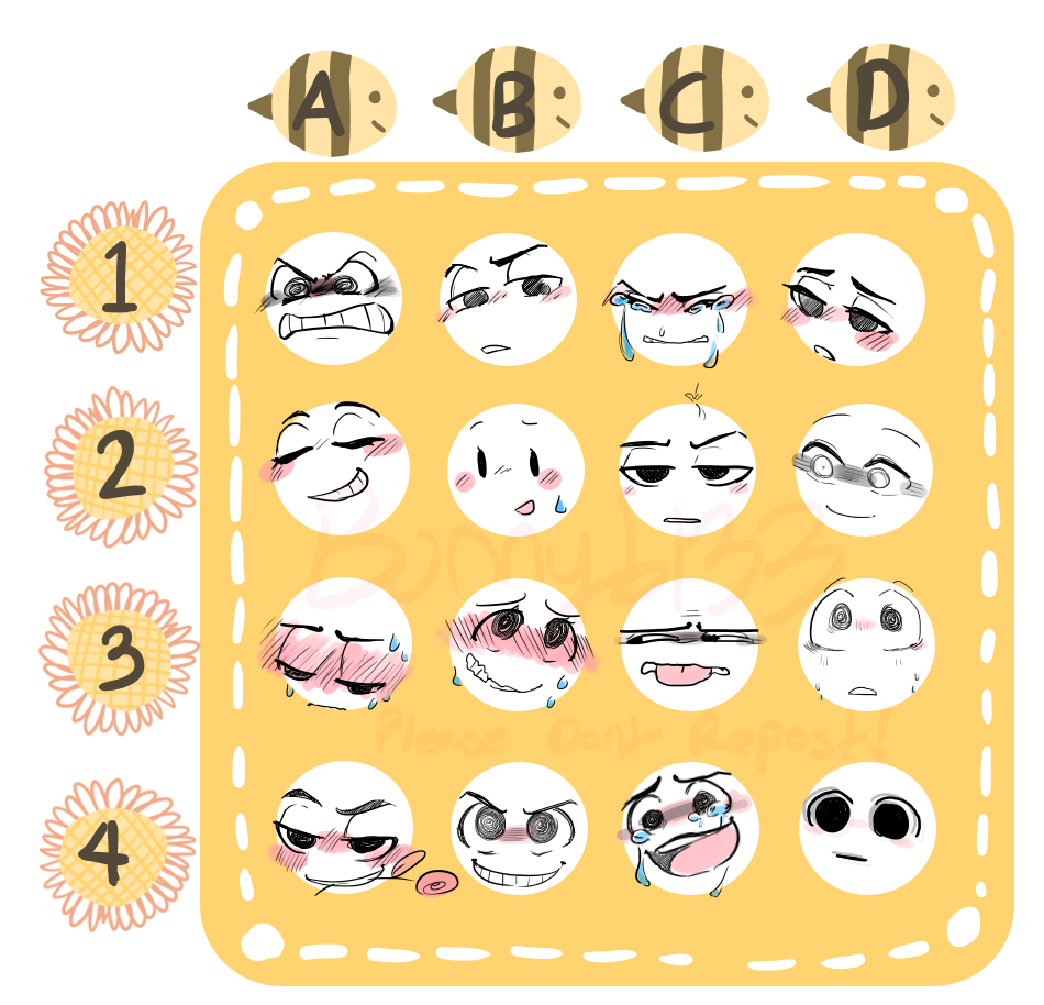 miss-mossball: I made an expression meme! :V Enjoy, yall! ~ If you like this, please