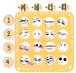 miss-mossball: I made an expression meme! :V Enjoy, yall! ~ If you like this, please consider supporting me on ko-fi! 