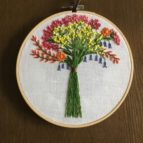 sosuperawesome:Embroidery Hoops, by Rachel Winter on EtsySee our ‘embroidery’ tag