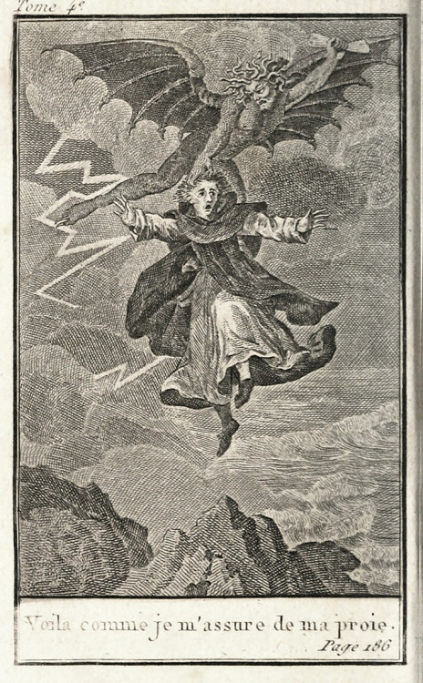 &lsquo;Thus I secure my prey!&rsquo;, from &ldquo;Le Moine (The Monk)&rdquo; by Matt