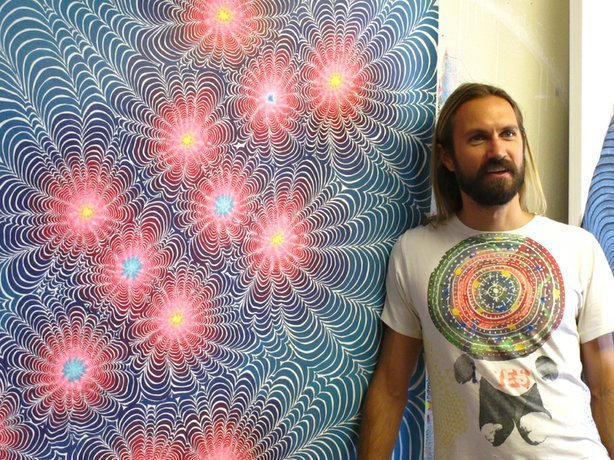 crossconnectmag:  Psychedelic Art by Kelsey Brookes     Kelsey Brookes was born