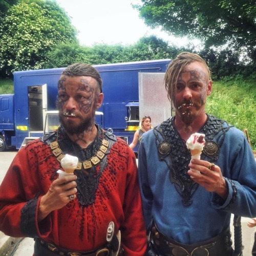 castvikings:Jasper Pääkkönen &amp; Peter Franzén are Halfdan &amp; Har