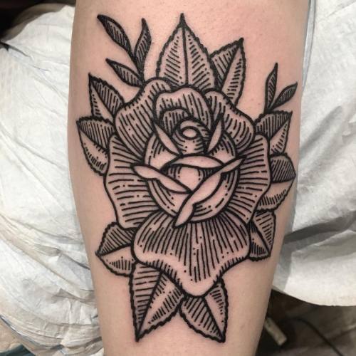 philberge:  Merci Catherine. #tattoo #tattoos #tattooshack #rosetattoo (à TATTOO SHACK) 