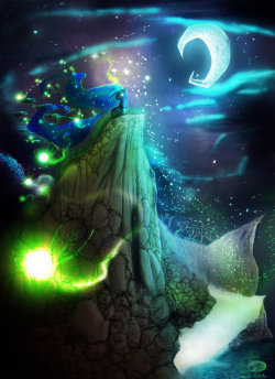 theponyartcollection:  Bright Night by ~ThePleonasticPotato