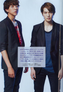 cnbrunei:  [HD SCANS] CNBLUE B-PASS Magazine September Issue © the stupid