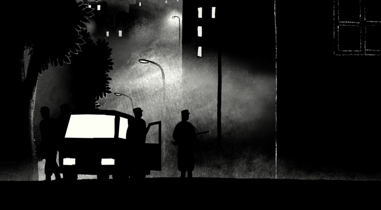 artsycinema:Persepolis (2007) by   Vincent Paronnaud &amp; Marjane Satrapi