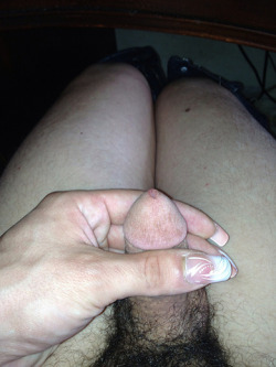 swishynicky:  hi its swishy nicky. i love showing off my tiny penis for everyone to laugh at. please reblog my pics and email me at lagarrotte@gmail.com