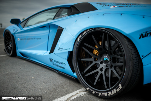 LB Works’ Aventador. photography by Larry Chen. (via Blue Shark Attack: LB Works’ Aventa