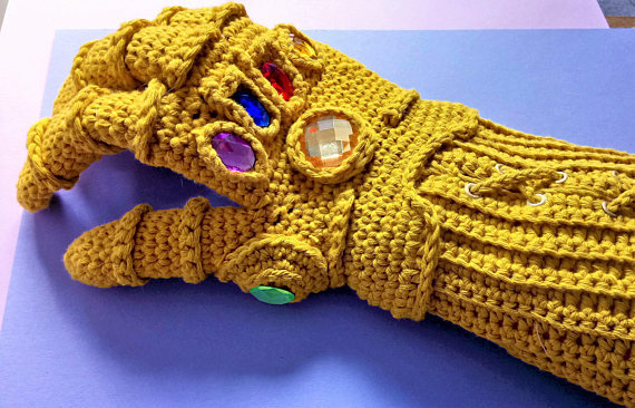Crochet The Internet-Famous Infinity Gauntlet Designed By AmigurumiBarmy - Perfect For Thanos Cosplay: 👉 