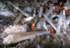 revretch:weaselle:tunashei:Caves are weirder and more varied than you thinkmy followers can have some cave pics, as a treat#this earth#kinda doubt the one with the orange guys in the crystal cave is real thoOh, it’s super real, and it’s super