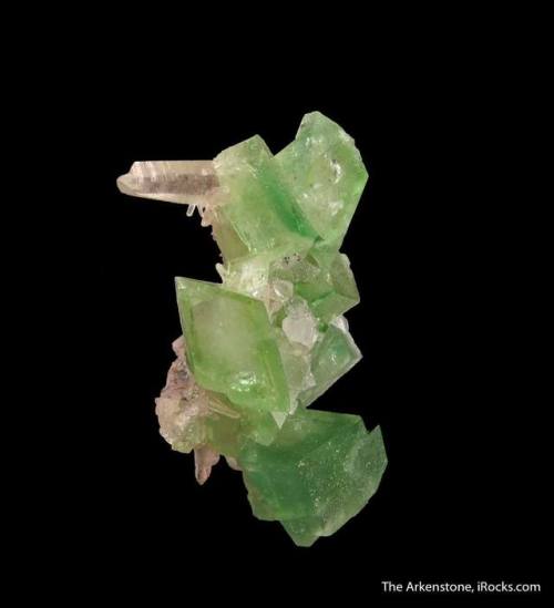 Augelite Varying from white through green, yellow or rosy, this rare phosphate mineral was discovere