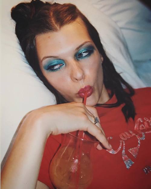 jinxproof: Milla Jovovich (1993) | ph. Chris Brenner