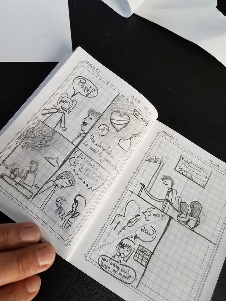 thebombbag:
“ Yesterday we finished our month-long comic book workshop with the Latin American Youth Center (LAYC)/Latino Youth Leadership Council (LYLC). Under the coordination of Shout Mouse Press and their story leaders, Santiago Casares, Liz...
