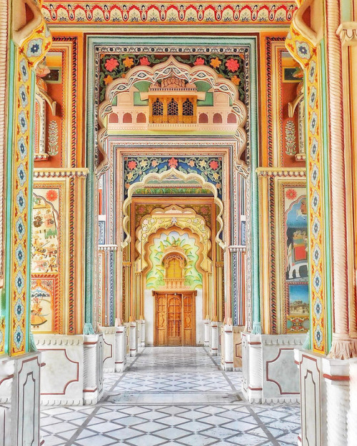 Patrika Gate (Jaipur, India) | by accidentallywesanderson