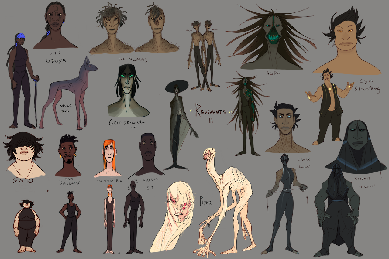 deadwooddross:ThereBasically every character I have, minus a few barely developed