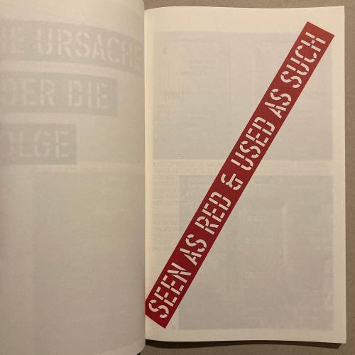 garadinervi: Lawrence Weiner: ‘Bent & Broken Shafts of Light’, Edited by Kunstmuseum Wolfsburg, 