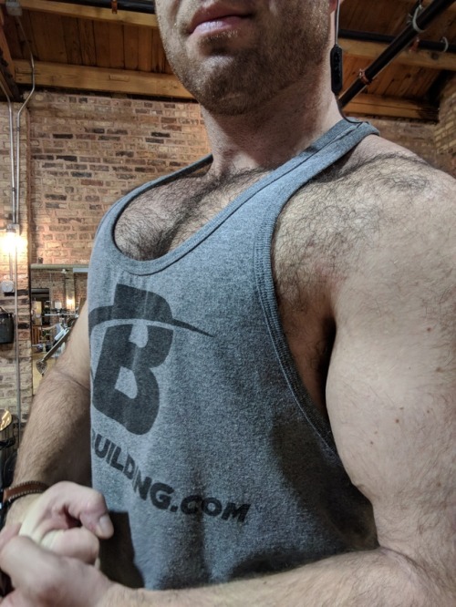 Another chest day, another reason to flex and show off like the muscle slut I am. Pecs felt super fu