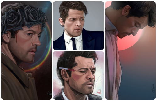 winchester-reload:A few personal favorite Cas portraits from over the years. So beautiful.