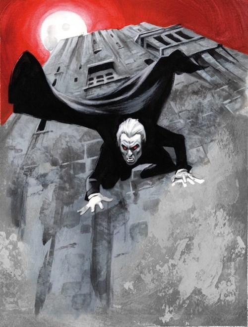 bookpatrol:Fernando Vicente does Dracula  You know it is going to be good when Spanish illustra