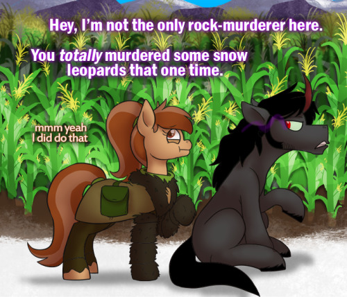 ask-king-sombra:ROOOCK MURDERRRRRRRRRRR it’s more common than you’d thiiinkMerp….