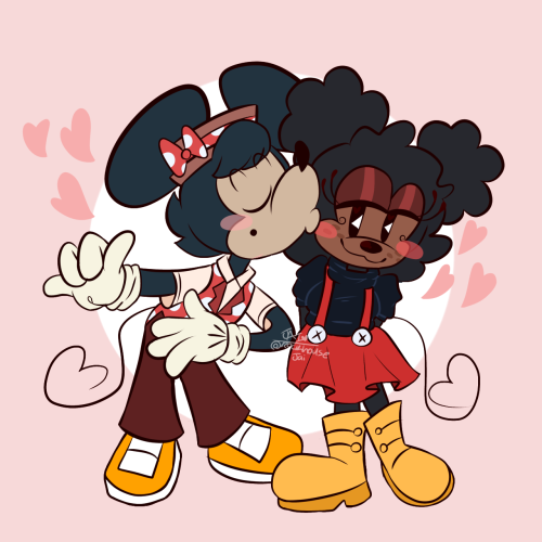 My Collection Of My Mickey And Minnie Clipart Edraws So Far (ft: Millie And Miller :3) Thoughts It Might