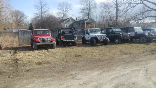 Visit to Orange County Jeep Works to get my rear upper shock towers replaced. Awesome place. Mike an