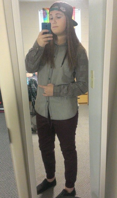 otto-rocket:  otto-rocket: otto-rocket:  First day of life up until 6th grade Jumped all the way to Freshman year of High School Then I cut my hair Junior year, why did I do thatSlowly it started growing back and then….I finally felt comfortable to