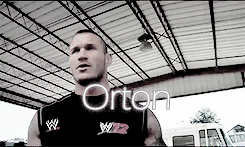 r-a-n-d-y-o-r-t-o-n: Happy birthday, Randy Orton. 