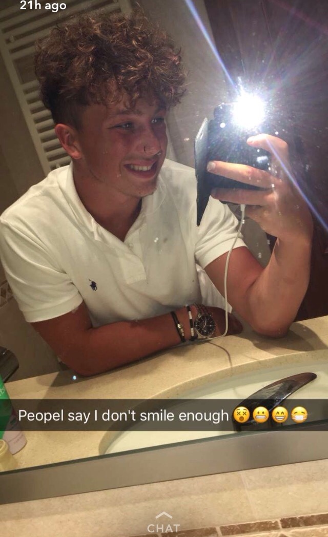 southampton-chavs:  Kyle (18) from Southampton pretends he wears all designer gear