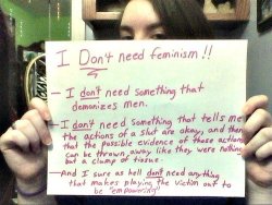 burdenedwithagloriousbutt:  lokithegodofchaos:  ironmansflyingbutt:  mothafuckin-pengin:  thetremblingofmyhand:  martinfreeman:  fucking incredible   Escuse u, but the definition of feminism is equality. I believe what you be protesting is feminazism.