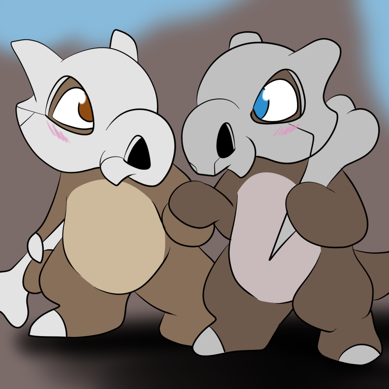 Daily — Once upon a a Cubone from Kanto and a Cubone...
