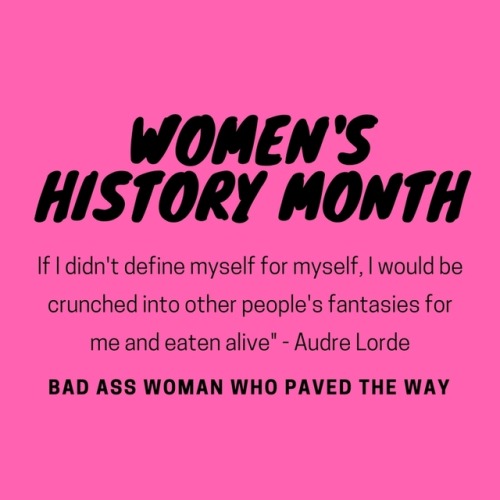 March is Women’s History Month, so I wanted to shine some light on some poppin’ Queer Wo