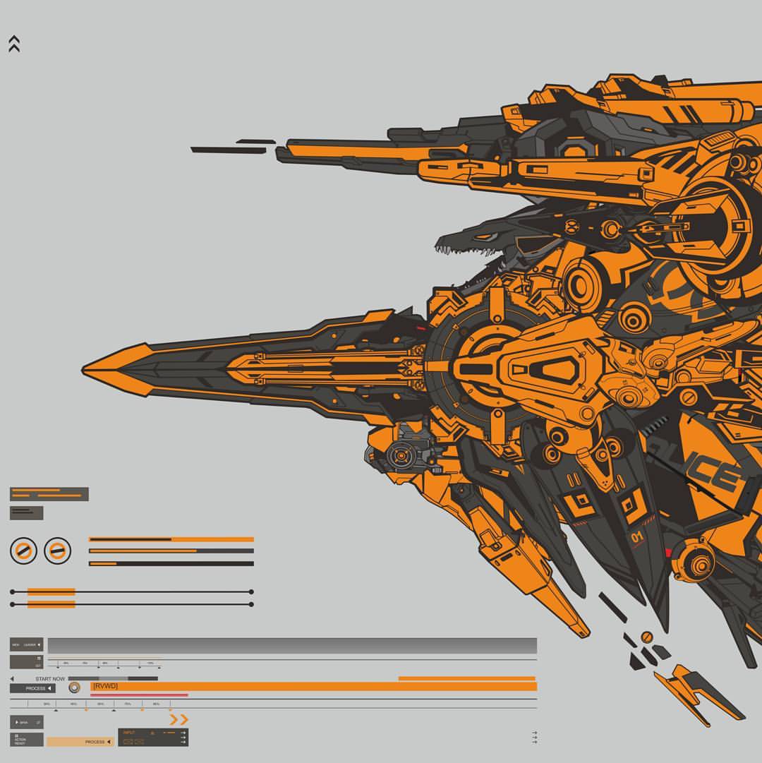 ekaperdana27:  #dragon 🐉 #striker finally #done  #vectorart #artworks #digitalart