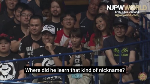 mercy-misrule:lmao the Japanese commentary team amused and bewildered by Kenny calling Kota ‘Ibutan’