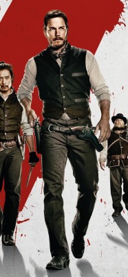 fuertecito:  High-res detail of Chris Pratt in the poster for ‘The Magnificent Seven’. 