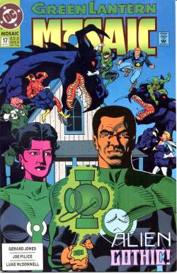 comicbookcovers:  Green Lantern: Mosaic #17,